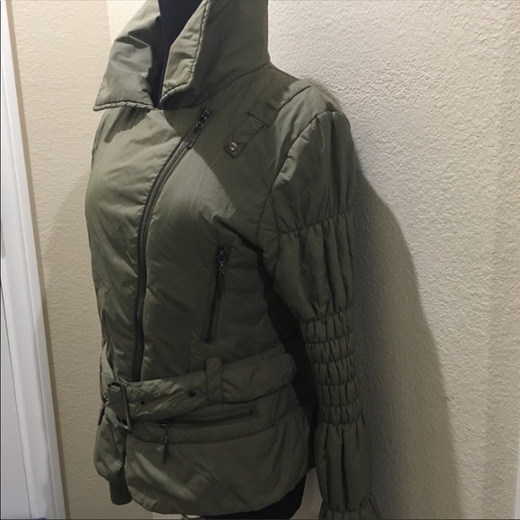 Cristina gavioli puffer jacket olive green - Picture 9 of 9